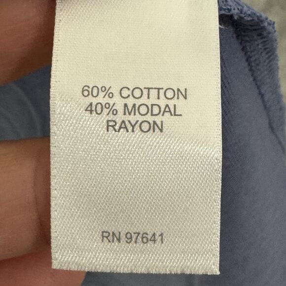 Pure Jill Elliptical Layered Top Womens Large 3/4 Sleeve Tunic Modal Rayon - Picture 4 of 9